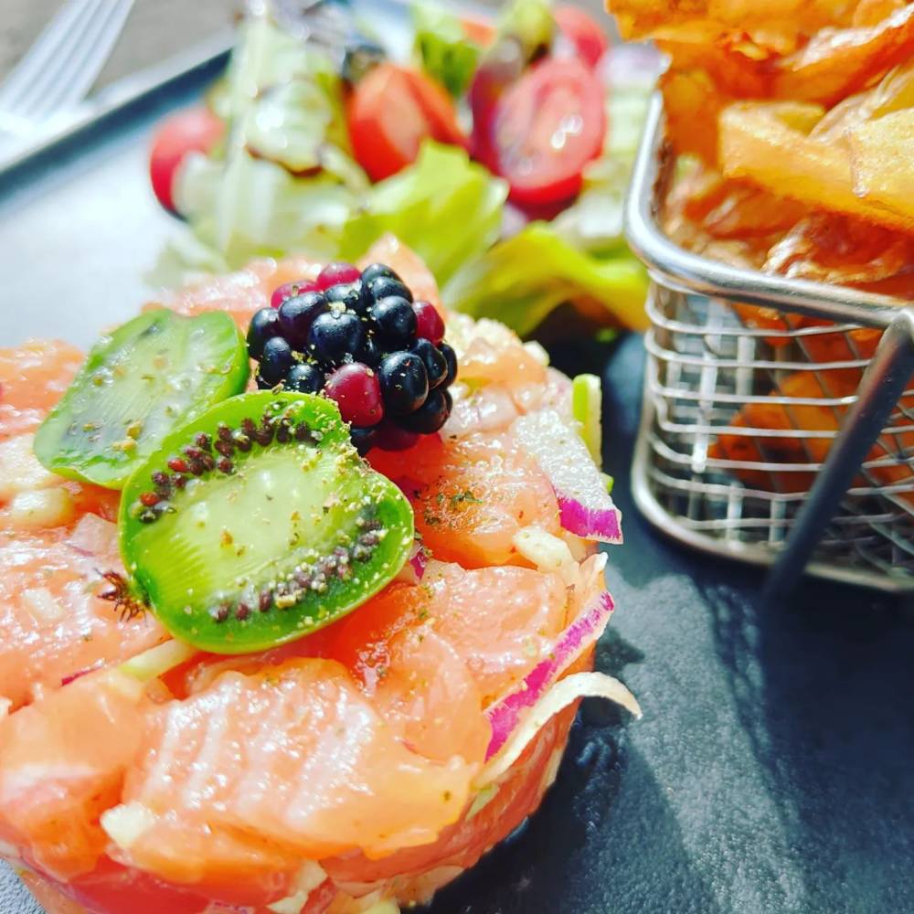 tartare de saumon